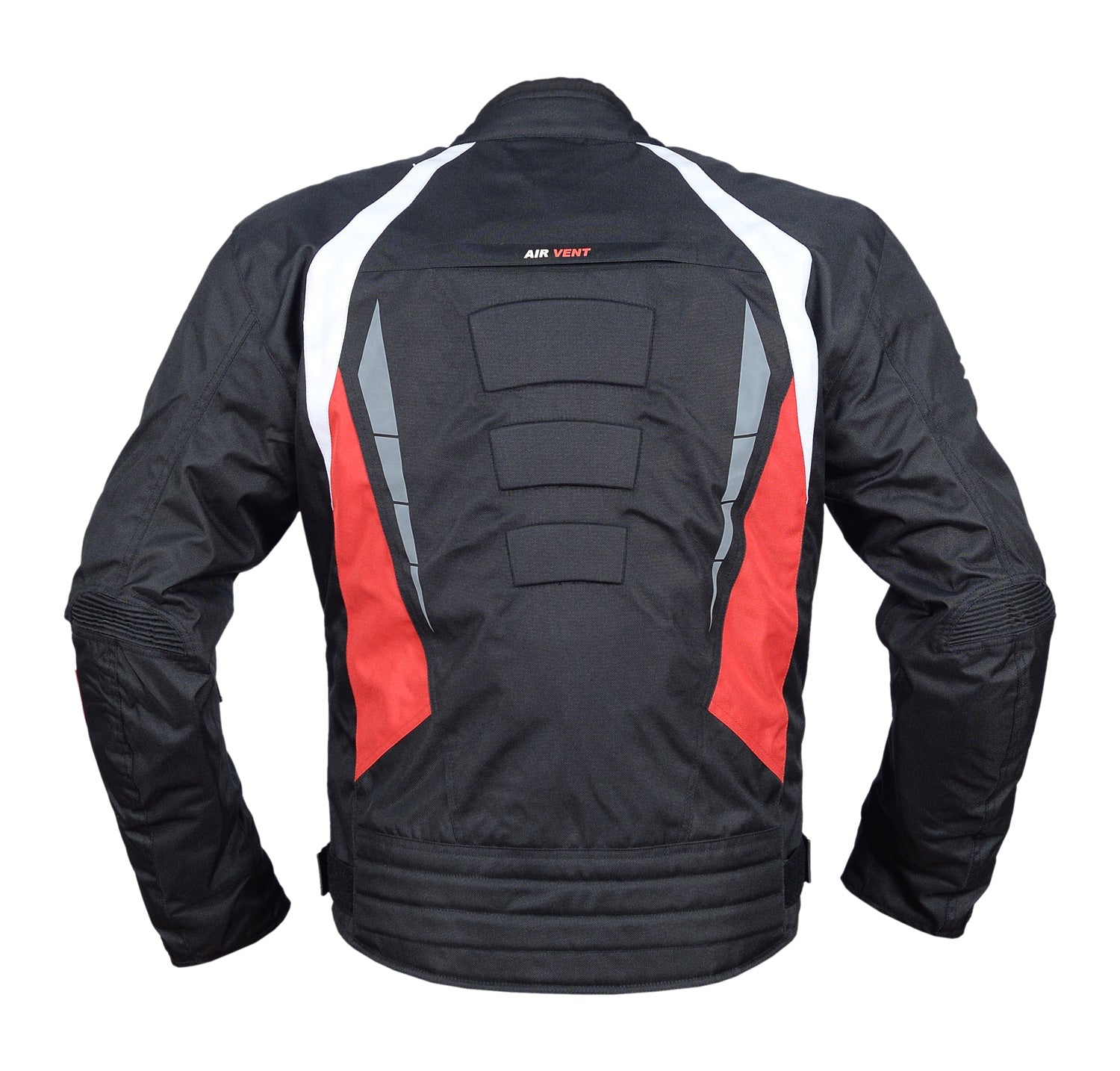 Herren, Motorrad 9852 schwarz rot DUE Pielini – herausnehm Textiljacke Motorradjacke