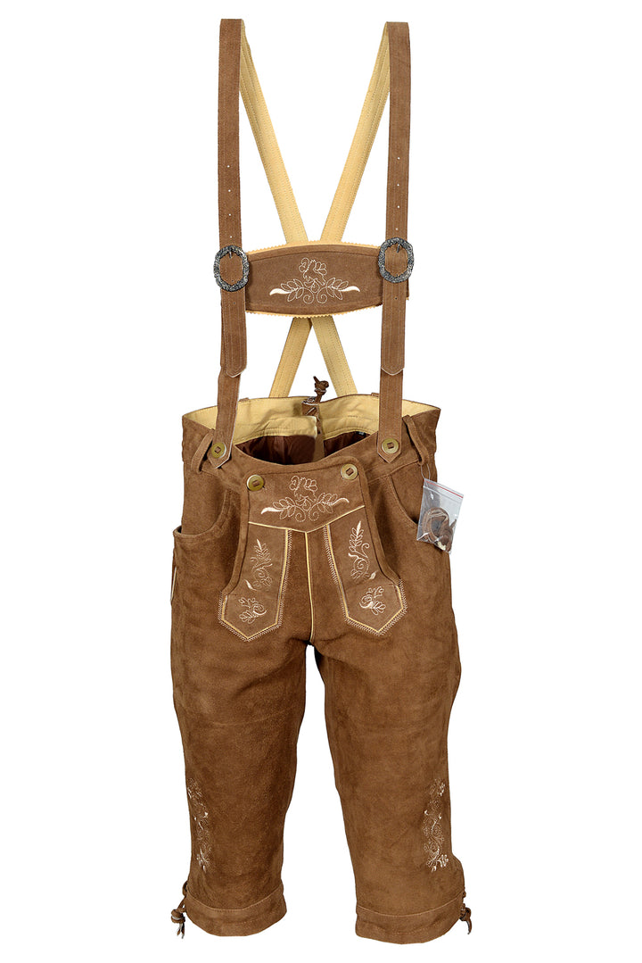 Maddox Trachtenlederhose MADDOX Knebund Lederhose & Produktbild-Vorschau 4