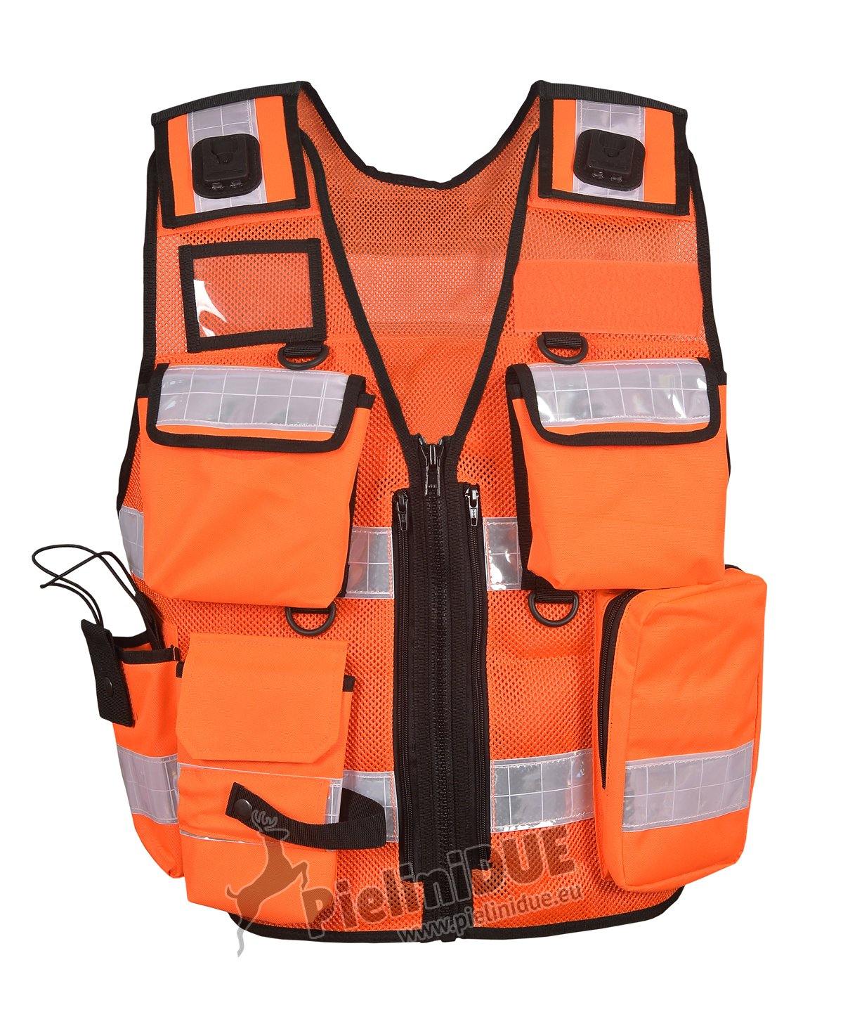gilet multipoches securite