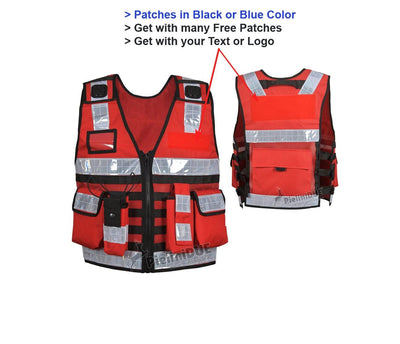 Pielini Due paramedic vest red 3108