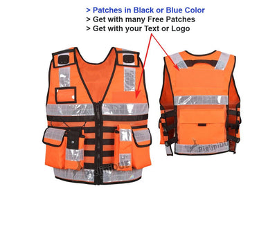 Pielini DUE security vest orange 3107